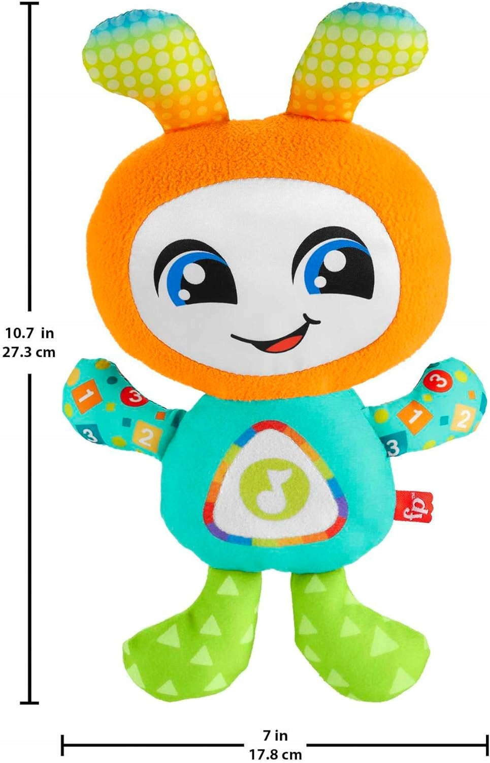 FISHER-PRICE INTERACTIVE DANCE CUDDLY DJ HWY27 Kid's age 6+ months