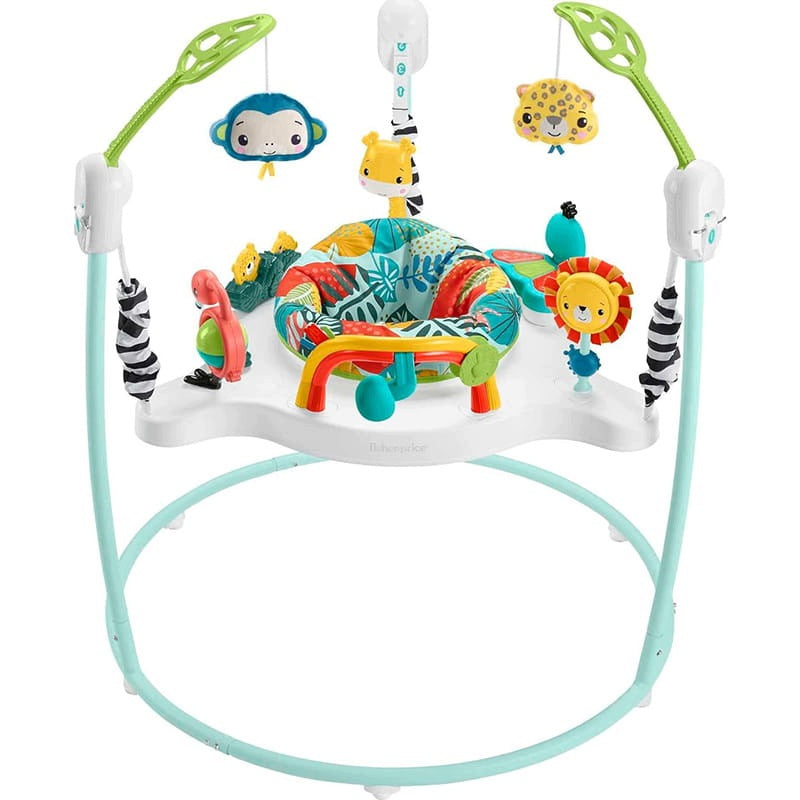 FISHER PRICE INTERACTIVE EDUCATIONAL TABLE JUMPER JUMPING JUMPERO JUNGLE Packaging status original