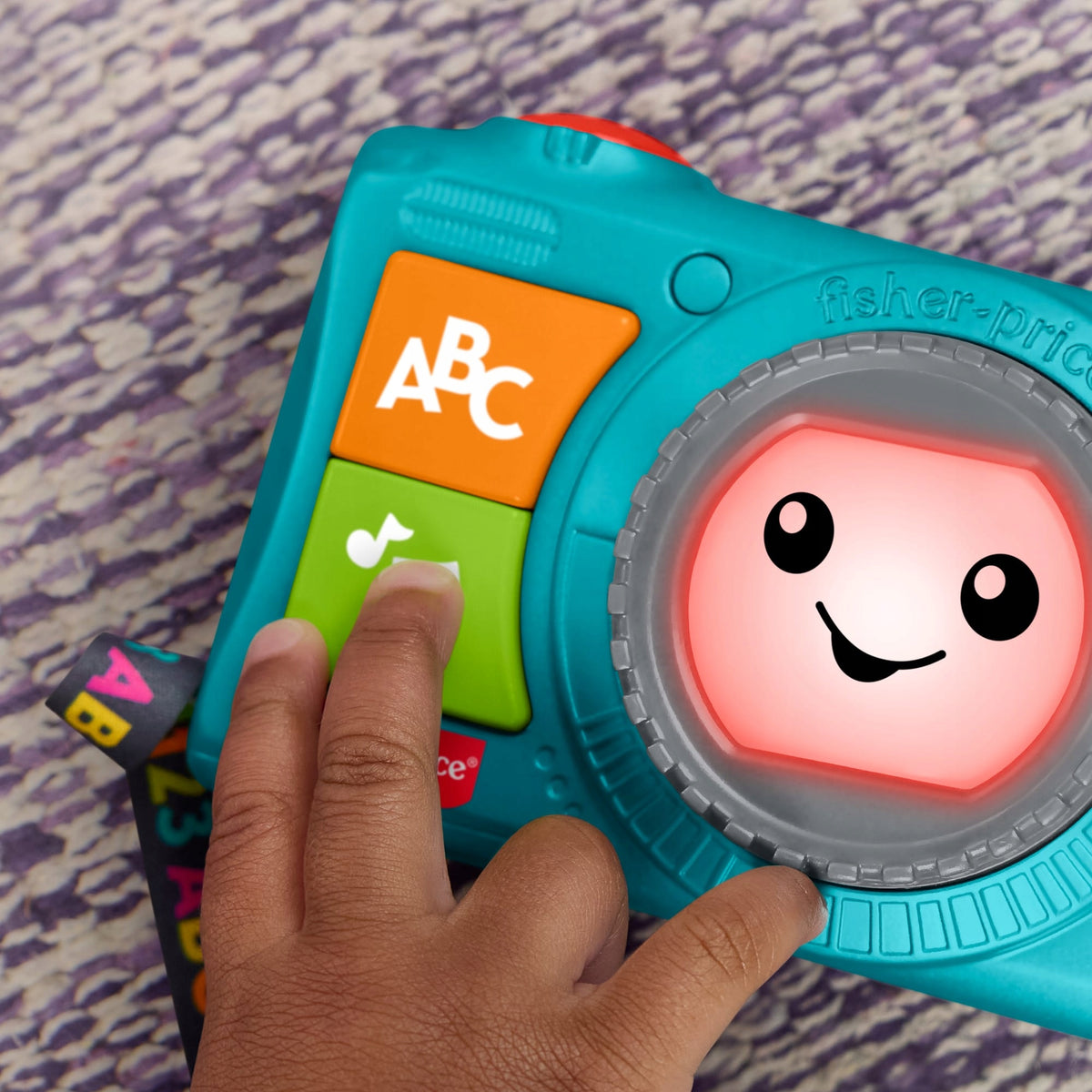 FISHER PRICE LEARN AND LAUGH CAMERA interactive toy +6m Brand Mattel