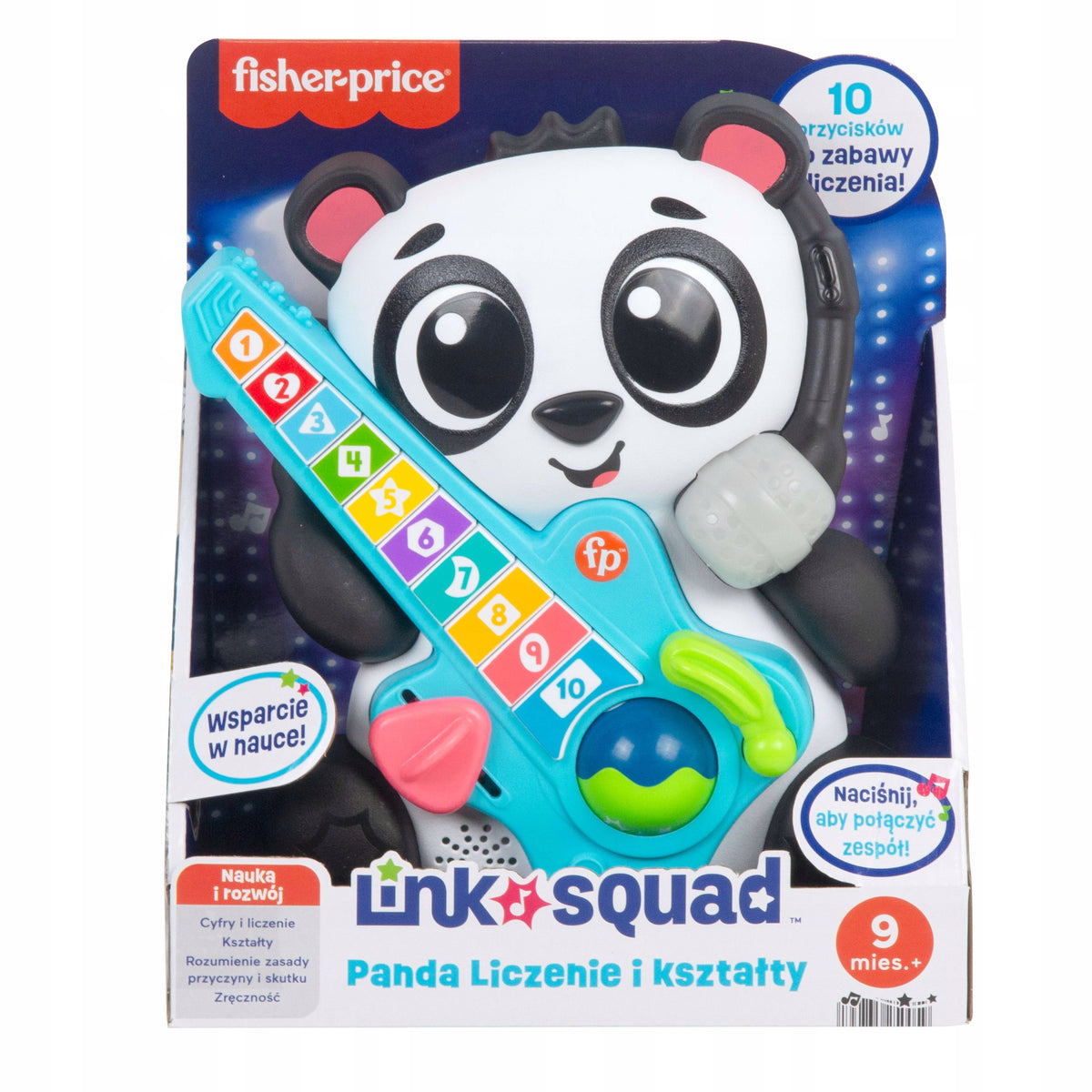 FISHER PRICE LINK SQUAD INTERACTIVE PANDA educational toy +9 m Packaging status original