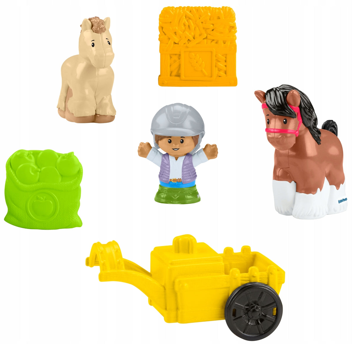 FISHER PRICE LITTLE PEOPLE STABLE FARM HOUSE WITH HORSES + FIGURINES SOUND Brand Fisher-Price