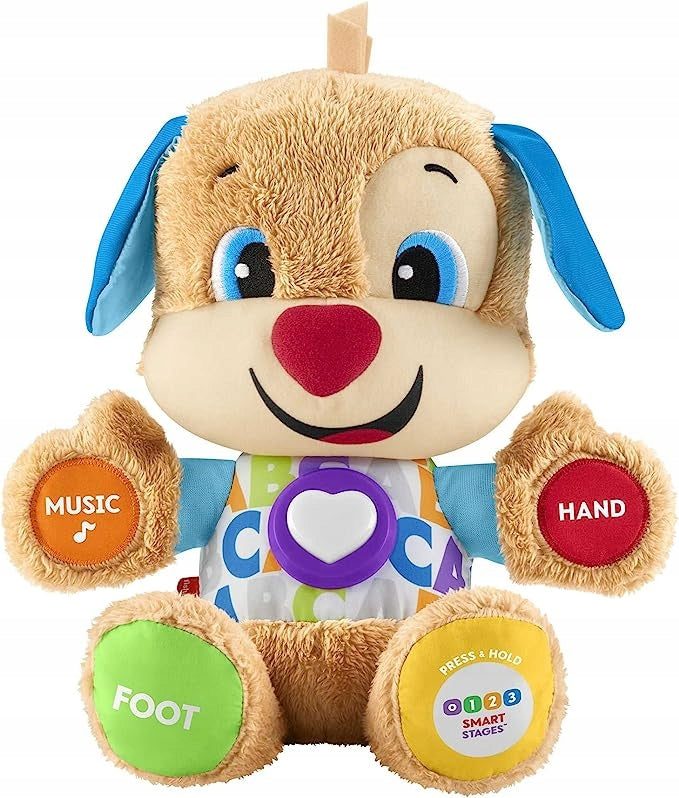 FISHER PRICE PLUSH PUPPY DOG STUDENT German