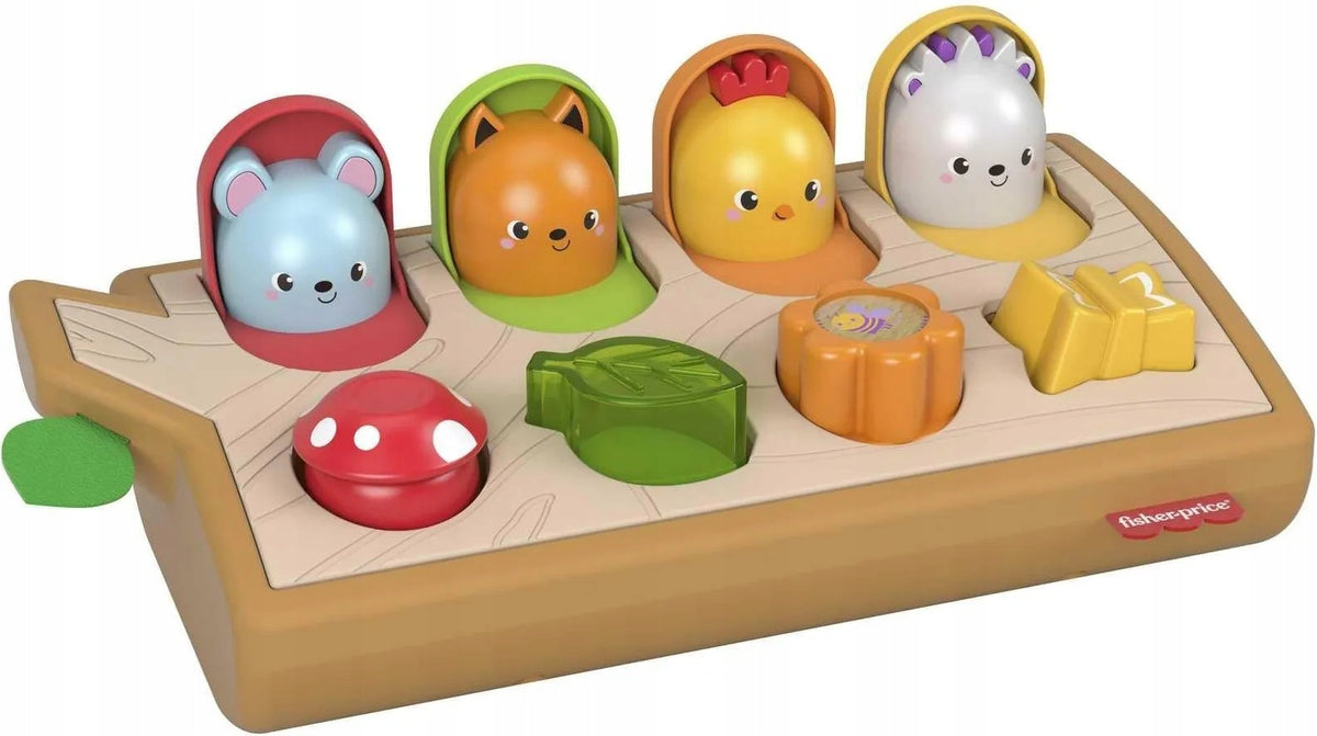 FISHER PRICE POP-UP ANIMALS arcade toy for toddler GJW24 Brand Fisher-Price