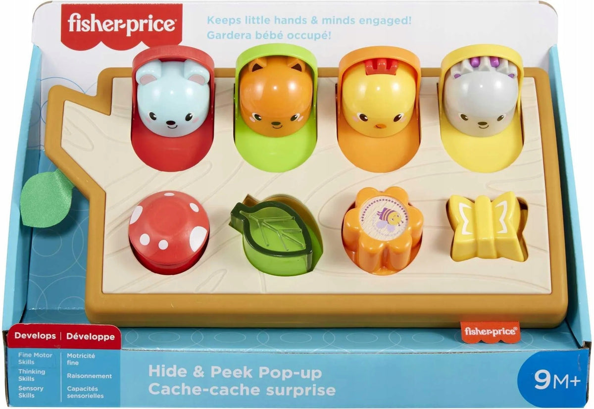 FISHER PRICE POP-UP ANIMALS arcade toy for toddler GJW24 Packaging status original