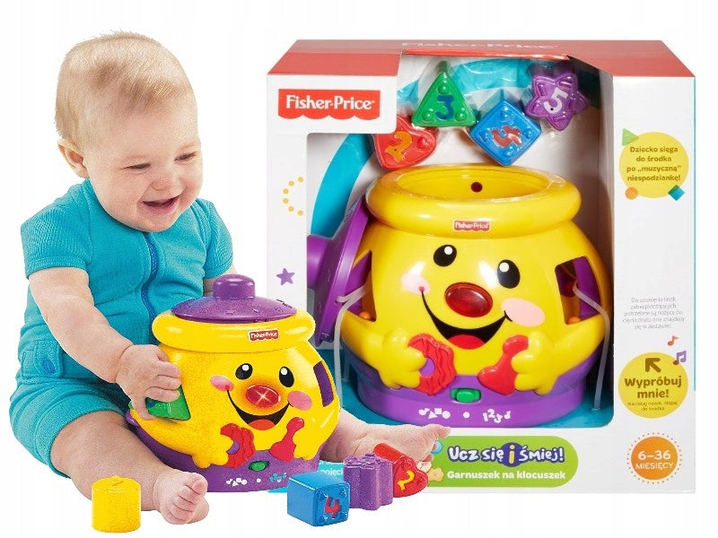 FISHER PRICE POT FOR BLOCK SORTER toy for baby +6 months