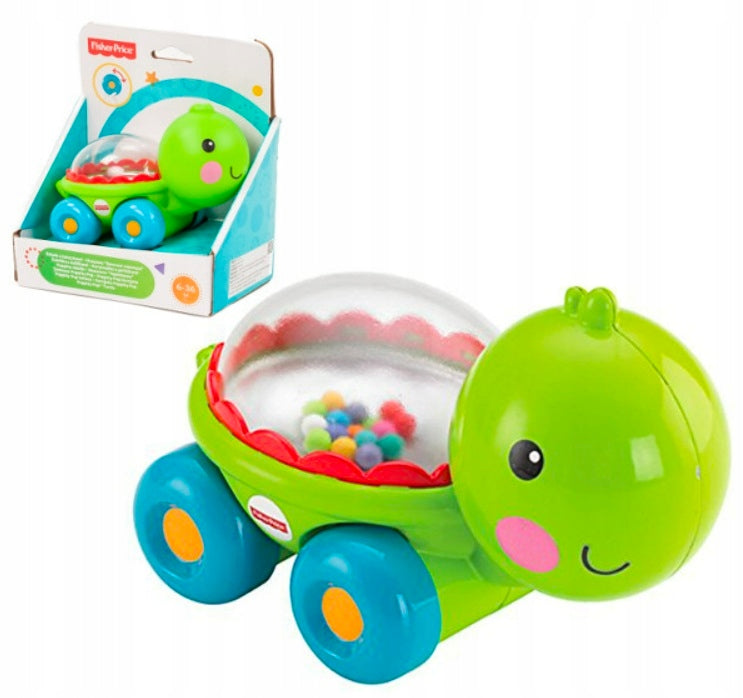 FISHER-PRICE RIDING ANIMALS TURTLE WITH WHEELS BFH75