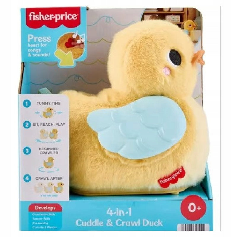 FISHER PRICE RIDING DUCK FREAK INTERACTIVE EDUCATIONAL TOY 4IN1 Packaging status original