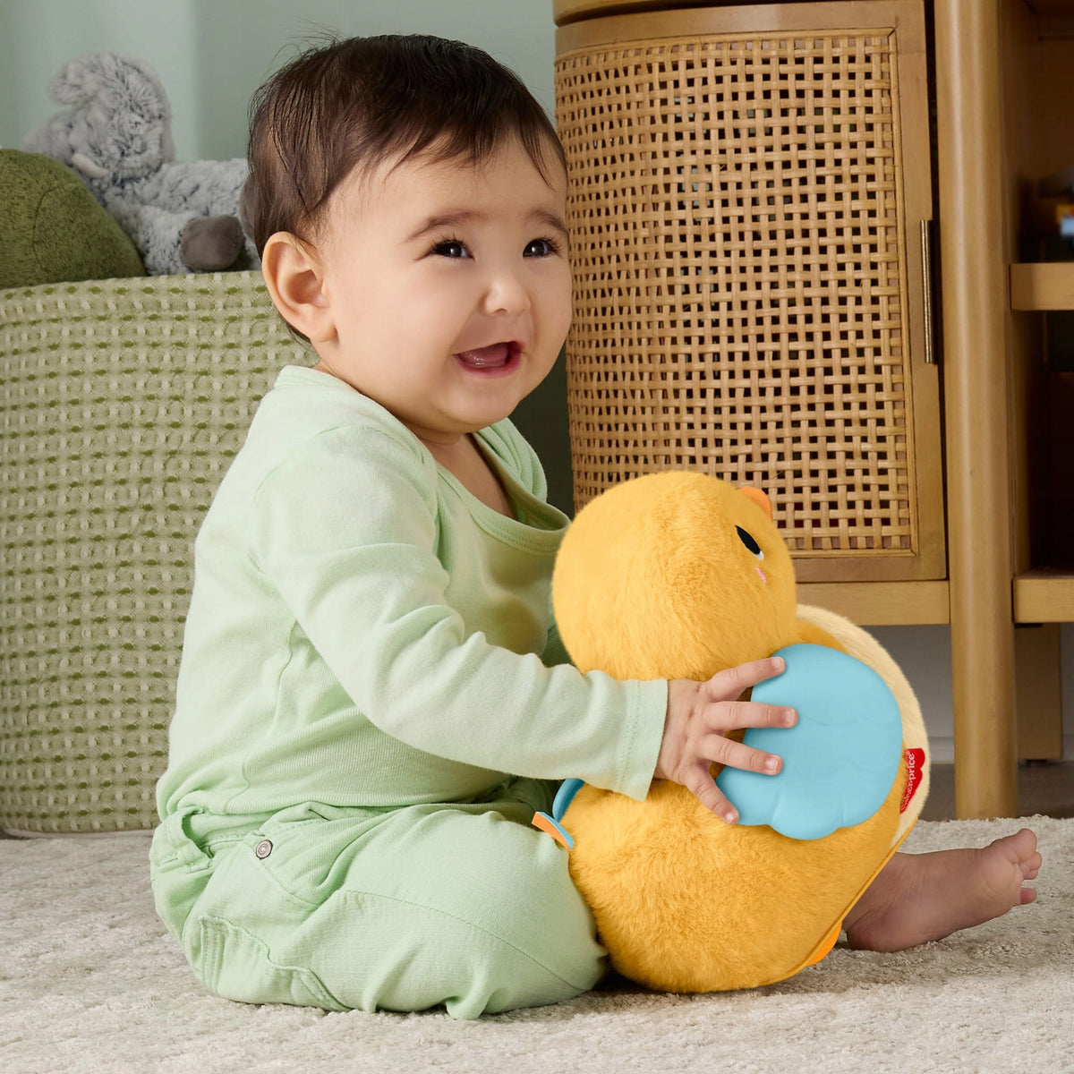FISHER PRICE RIDING DUCK KIWACZKA 4IN1 TOY FOR LEARNING TO CRAWL Packaging status original