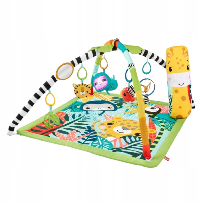 FISHER PRICE SENSORY EDUCATIONAL MAT 3IN1 FOREST TROPICAL SLOTH 0+ Manufacturer code HJW08