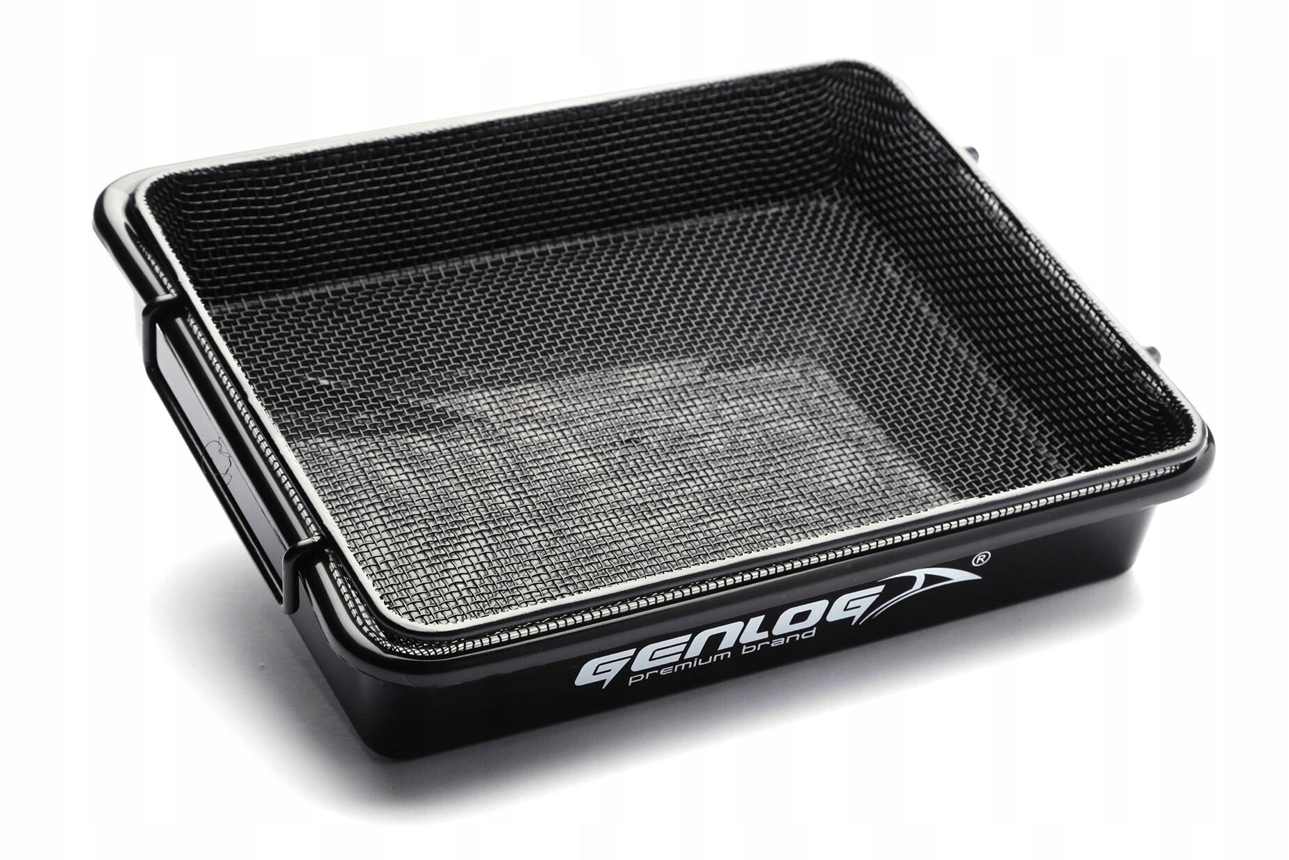 FISHING BLACK LITTER BOX WITH SIEVE TRAY SIEVE SQ 2,5mm / 20 x 25cm Manufacturer code acc-ts-sq02