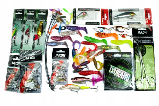 FISHING BOX spinning JAXON set of 68 accessories Manufacturer code 68 akcesoriów