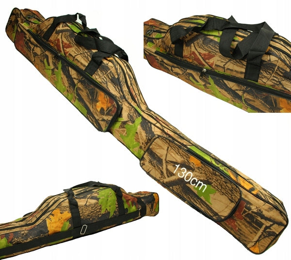 FISHING COVER 130cm oak leaf 2 chambers + 2 side CARP