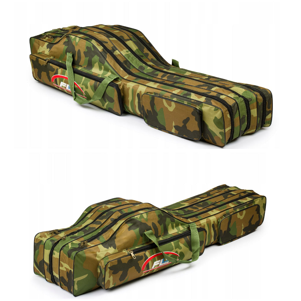 FISHING COVER FL 110 cm 3 compartments bag METHOD FEEDER camo ROOMY