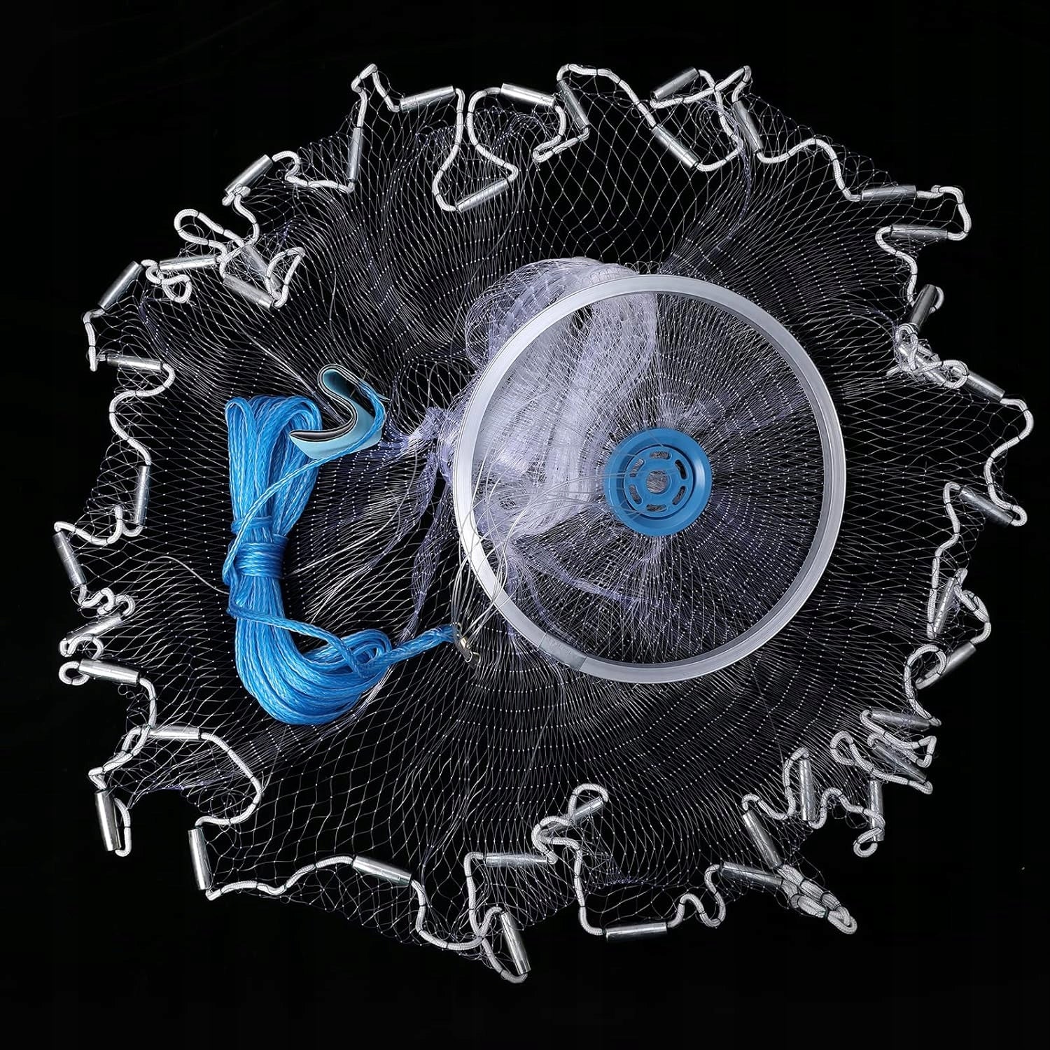 FISHING NET THROWING NET IS USED TO CATCH FISH AND SHRIMP Brand no brand