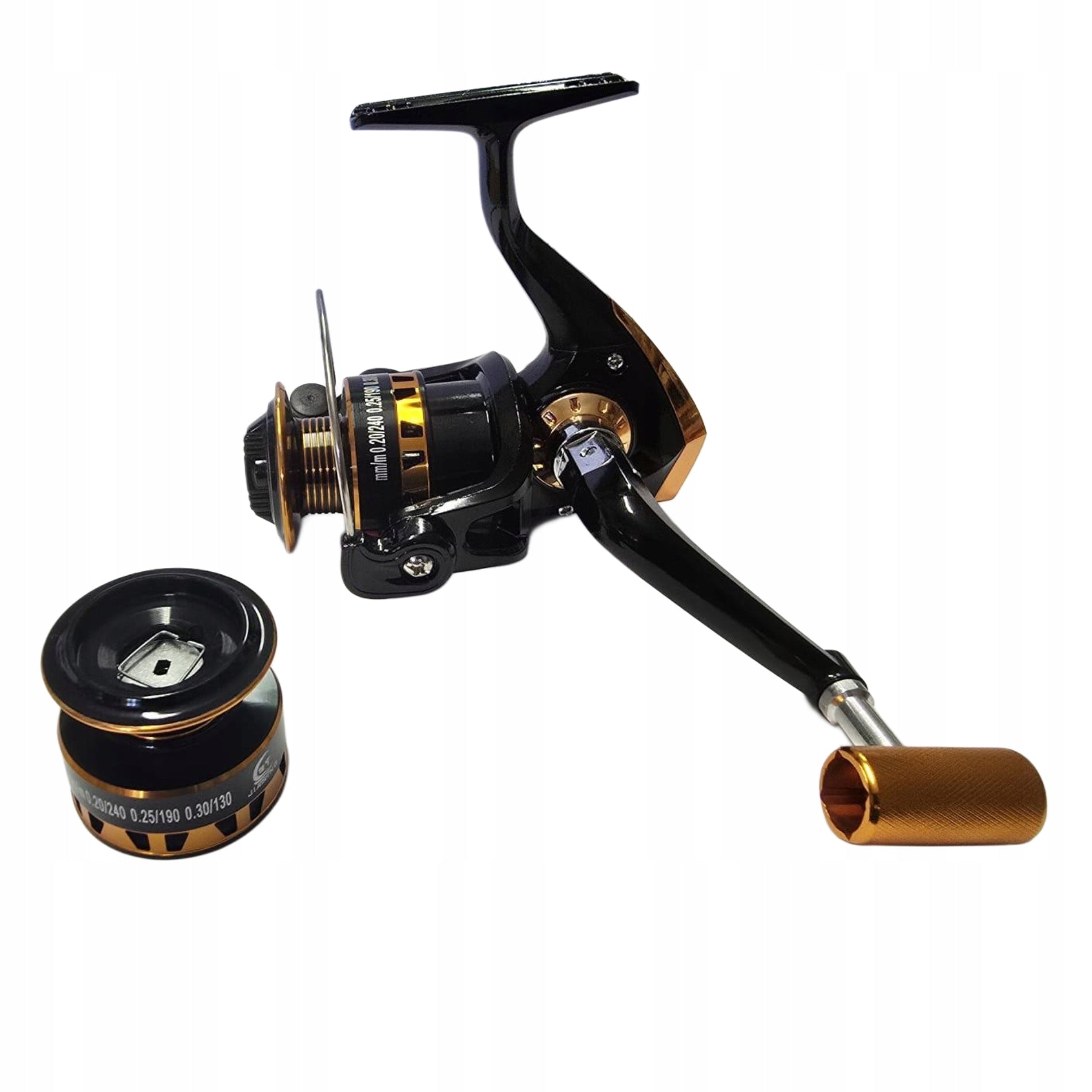 FISHING REEL GT1000/ 9BB + SPARE METAL SPOOL Brand Phoenix