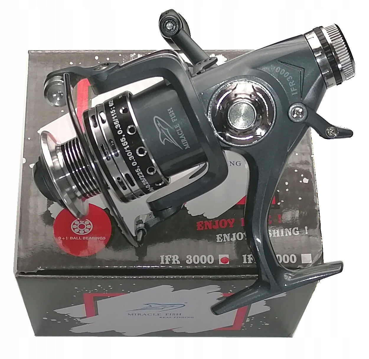 FISHING REEL IFR 3000 FREE GEAR 9+1 BB CARP METAL SUM Manufacturer code fhkifr3000