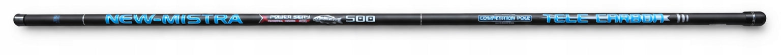 FISHING ROD BAT 5 m ACTION 10-40 g CARBON NEW-MISTRA LIGHT STRONG CARBON FIBER Manufacturer code BATMF 600
