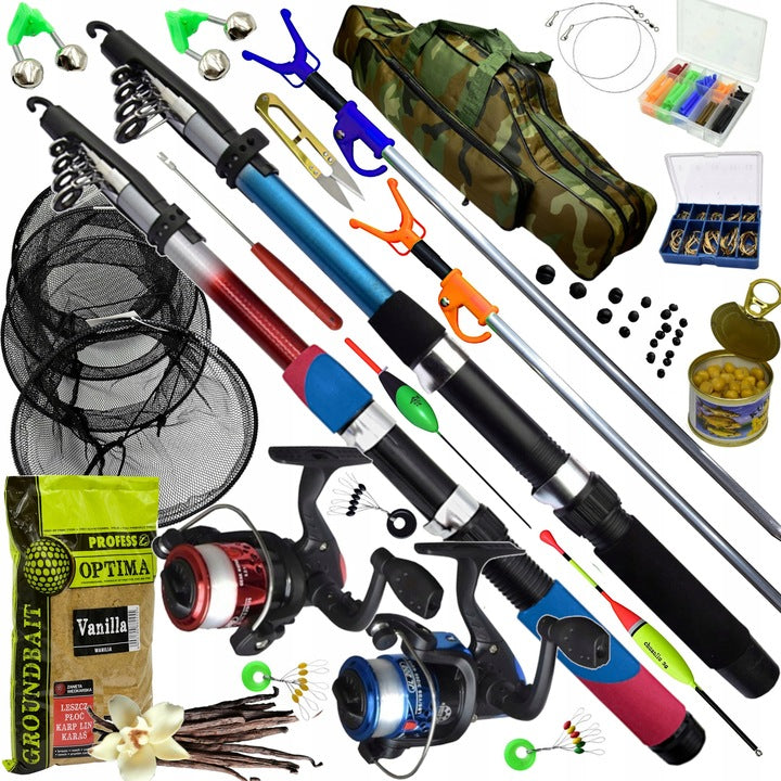 Žvejybos rinkinys Fluxar FS-1007, 240cm
