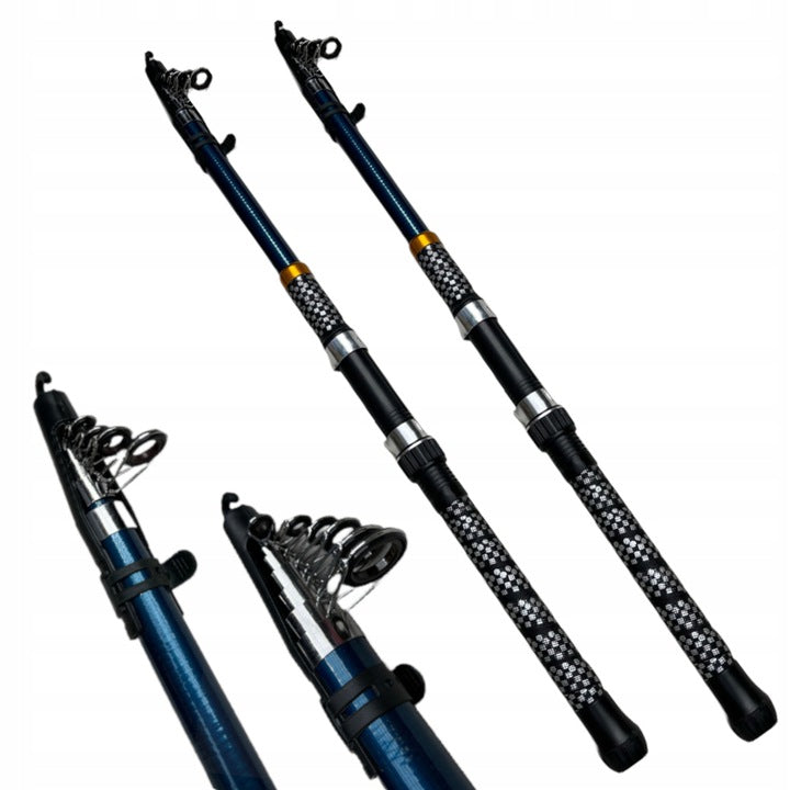 FISHING SET FOR GIFT 2x Fishing Rod 2x Reel Brand no brand