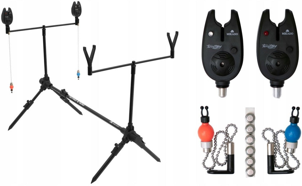 FISHING SET MIKADO INTRO 2 SIGNAL STAND