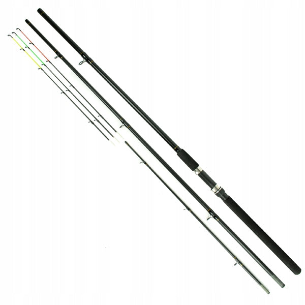 FISHING SET for ground FISHING ROD method FEEDER reel fishing line COMPLETE Packaging status original