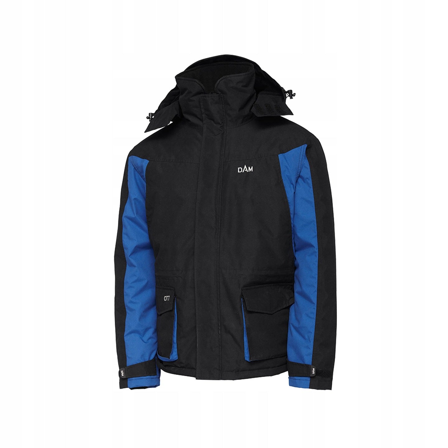 FISHING SUIT INSULATED THERMAL L BLUE BLACK DAM FOR FISH Packaging status original