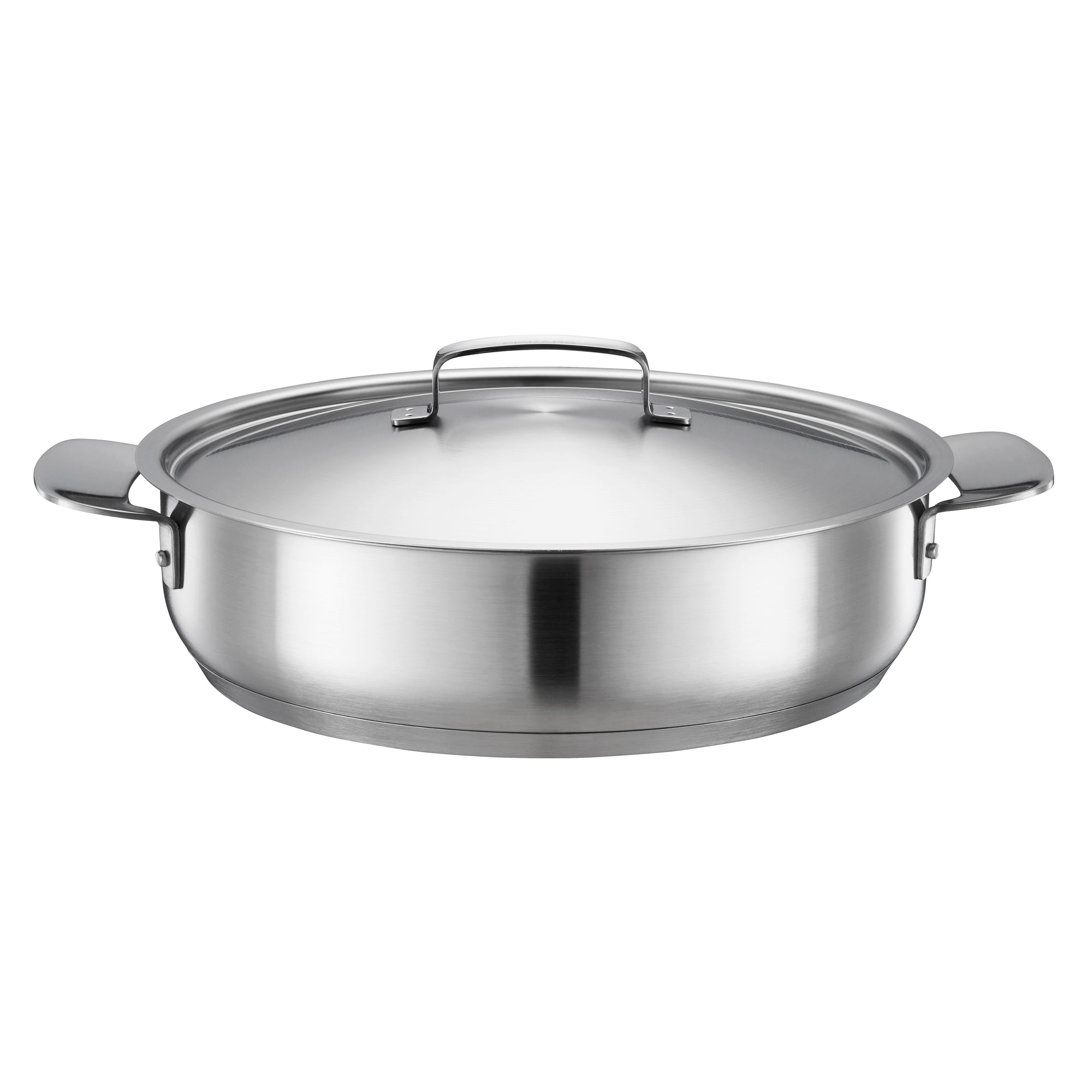 FISKARS All Steel Brittany pot with lid 28cm matte ceramic coating