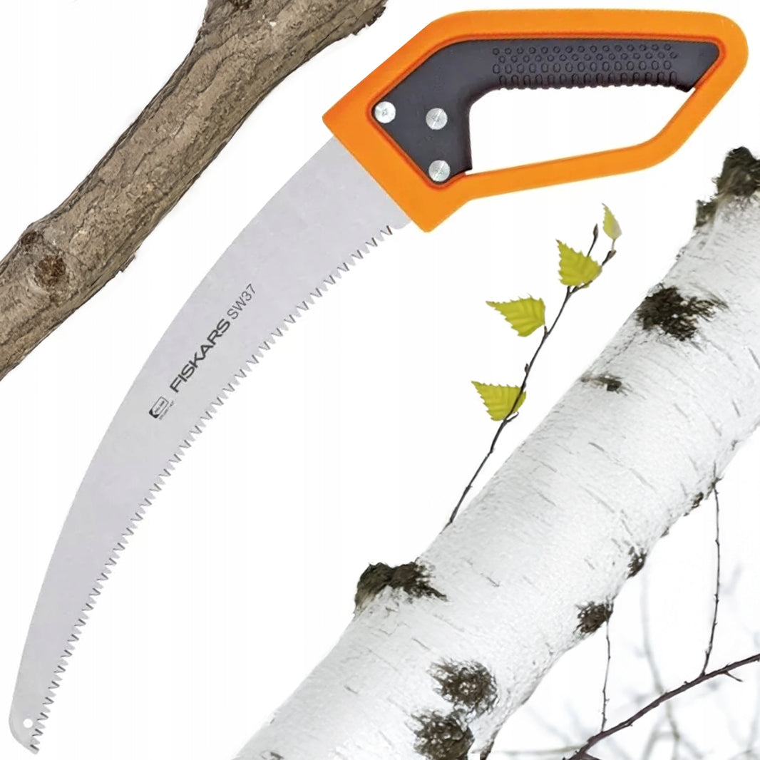 FISKARS HAND SAW SERRATED SHARP BLADE FOR BRANCH FOX TAIL GARDEN SW37 M