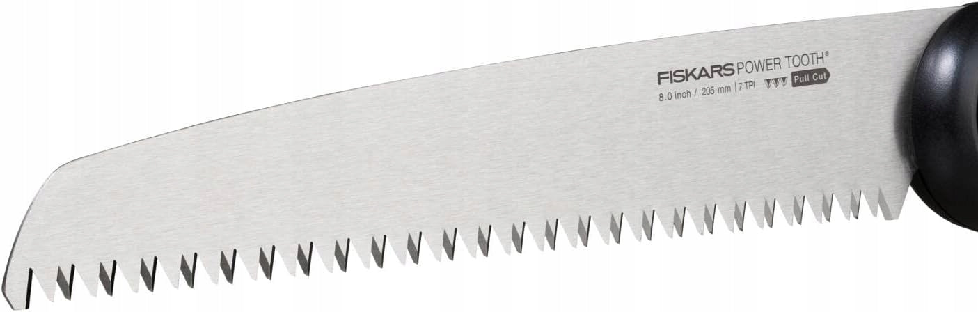 FISKARS Hand saw for wood - folding SW68 15cm 3 CUTTING POSITIONS 1067552 Brand Fiskars
