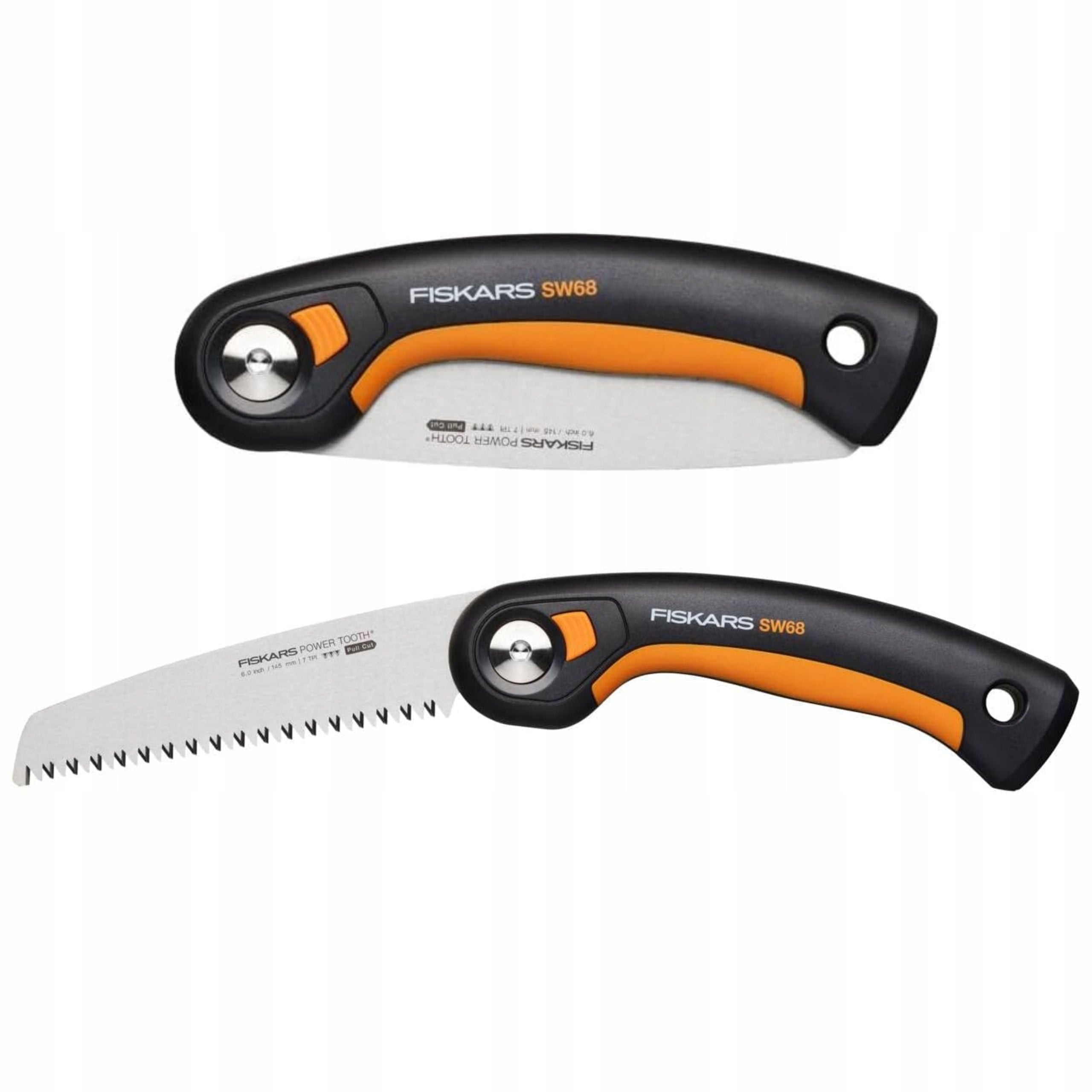 FISKARS Hand saw for wood - folding SW68 15cm 3 CUTTING POSITIONS 1067552