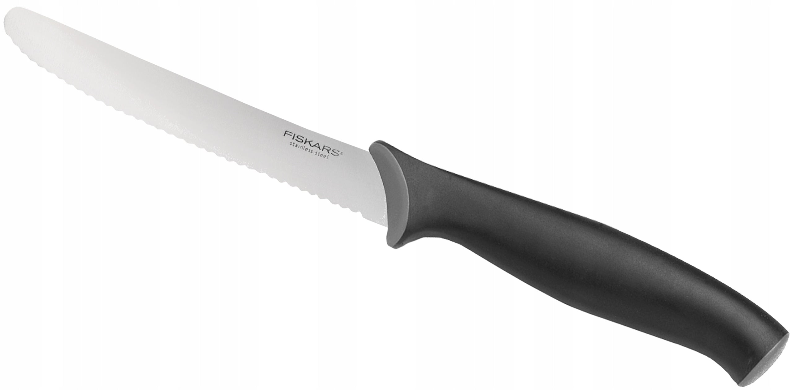 FISKARS KNIFE TOMATO SOFT FRUIT VEGETABLES SERRATED SHARP 11,5cm Packaging status original