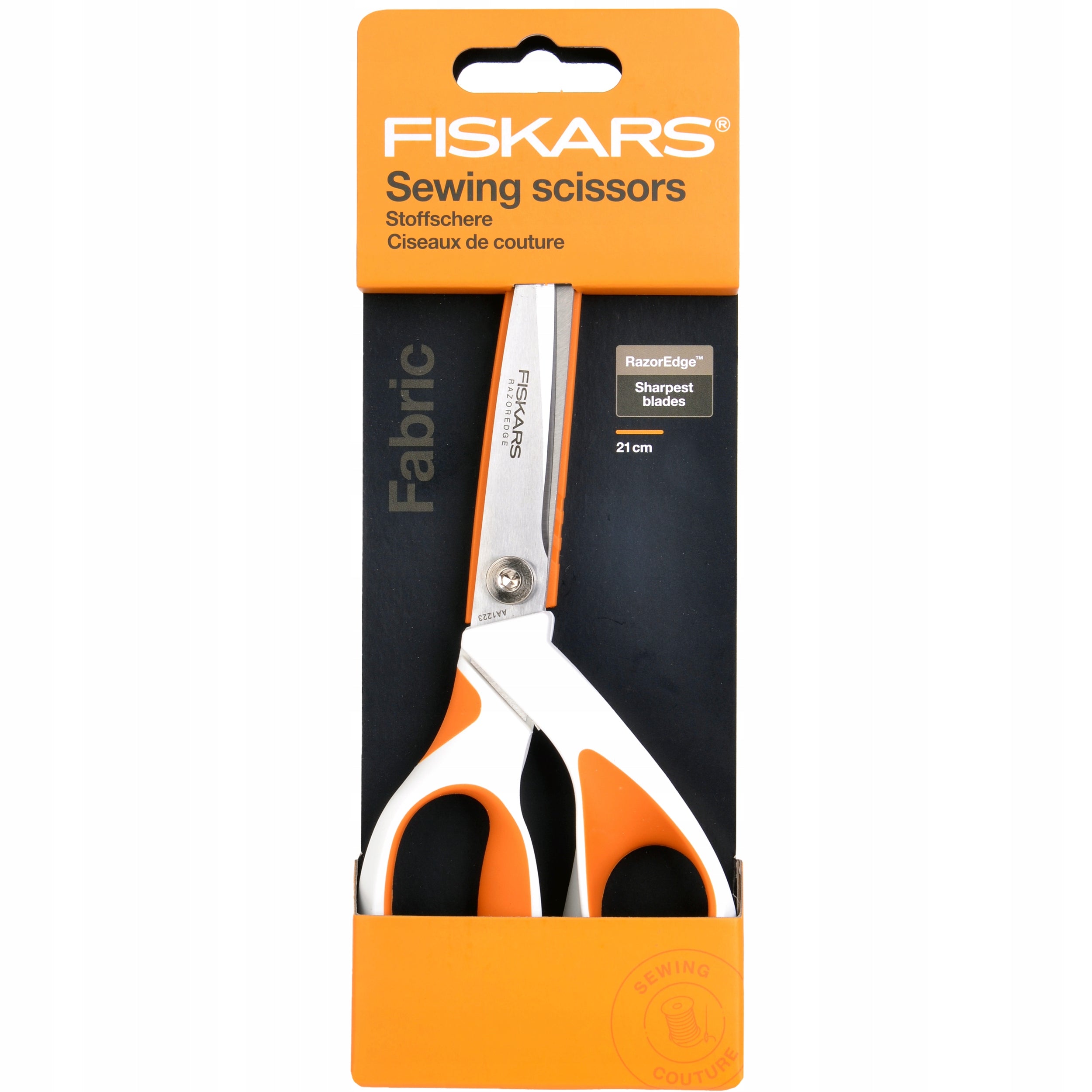 FISKARS SCISSORS SEWING SCISSORS FOR MATERIAL PROFESSIONAL SHARP 21CM Manufacturer code 1070078
