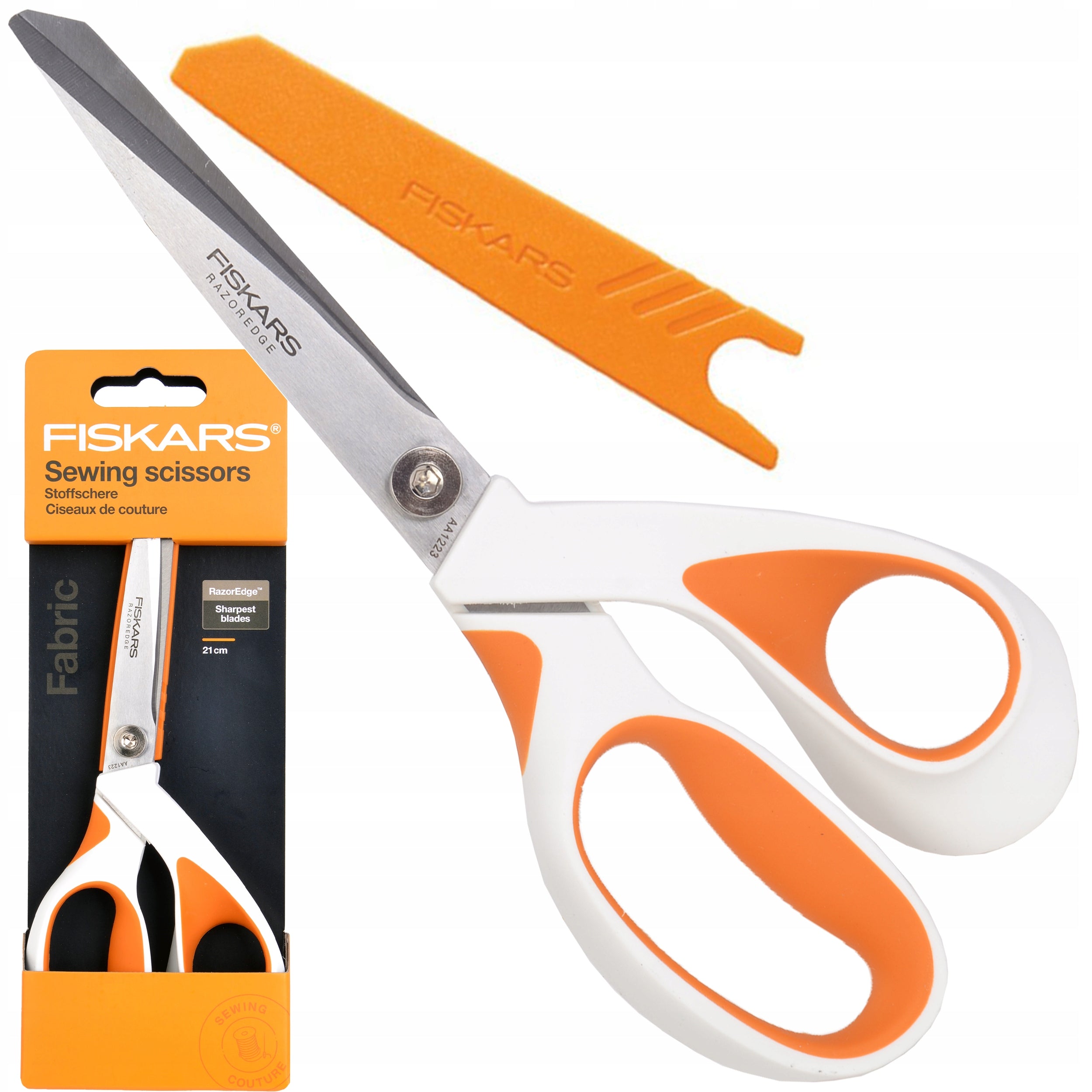 FISKARS SCISSORS SEWING SCISSORS FOR MATERIAL PROFESSIONAL SHARP 21CM