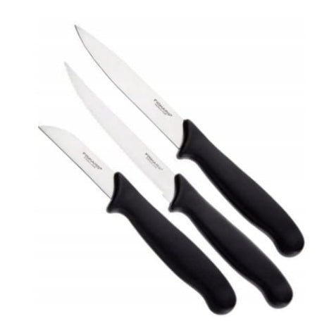 FISKARS SET OF 3 KITCHEN KNIVES SHARP 7cm + 11cm + 12cm Manufacturer code 1023783