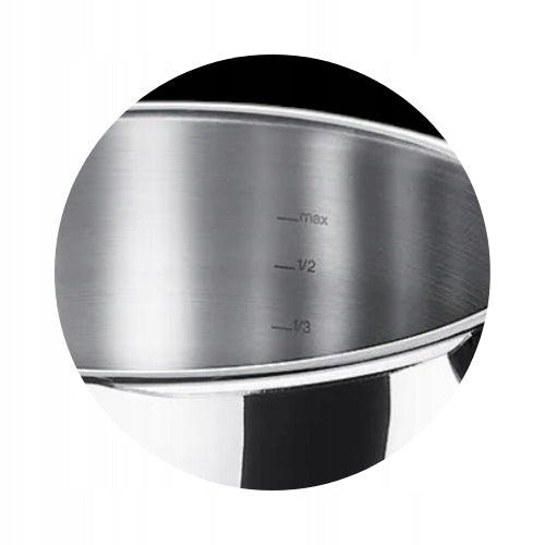 FISSLER Pressure cooker 4 l + 8 l with perforated insert and glass cover 26 cm Brand Fissler