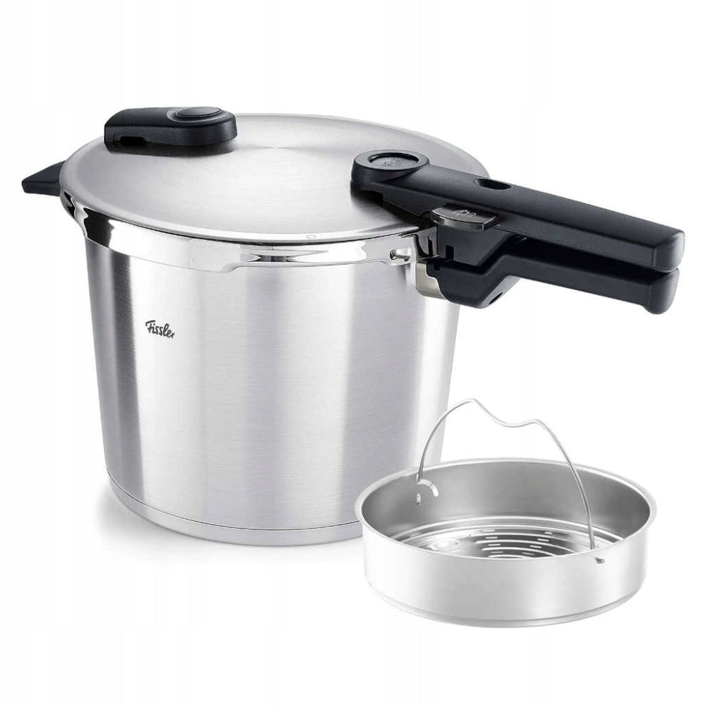 FISSLER - Vitaquick Premium - Pressure cooker 6 l with perforated cartridge - Ø22 cm