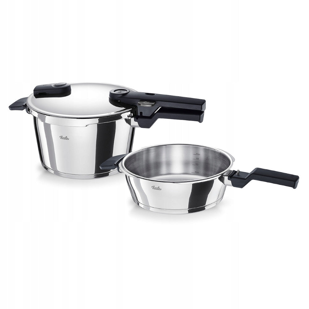 FISSLER - Vitaquick - Pressure cooker 2,5 l + 4,5 l - Ø22 cm