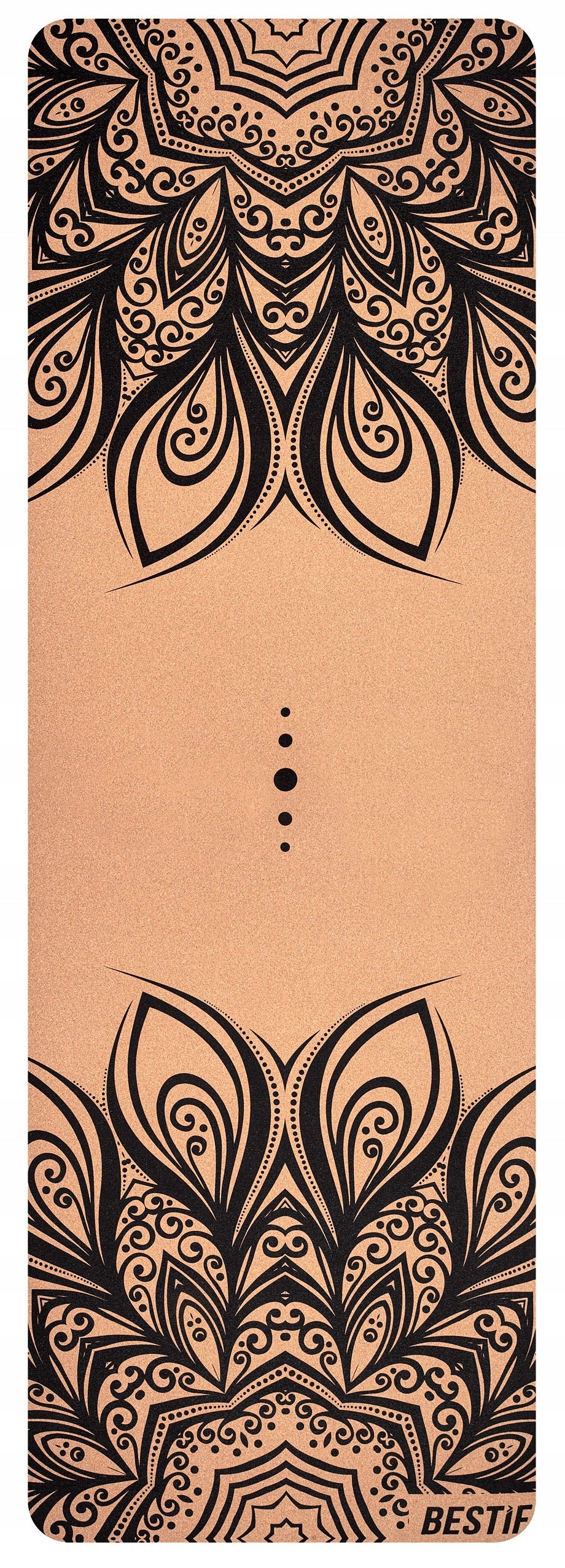FITNESS EXERCISE MAT YOGA TPE CORK MAT BESTIF PILATES 183cm Length 183 cm