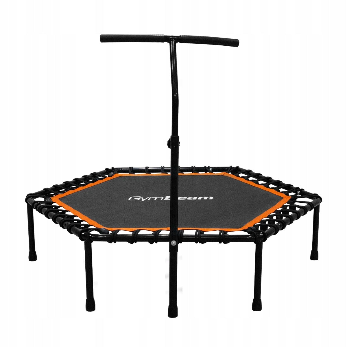 FITNESS TRAMPOLINE WITH HANDLE NON-SLIP SURFACE TRAINING - GymBeam