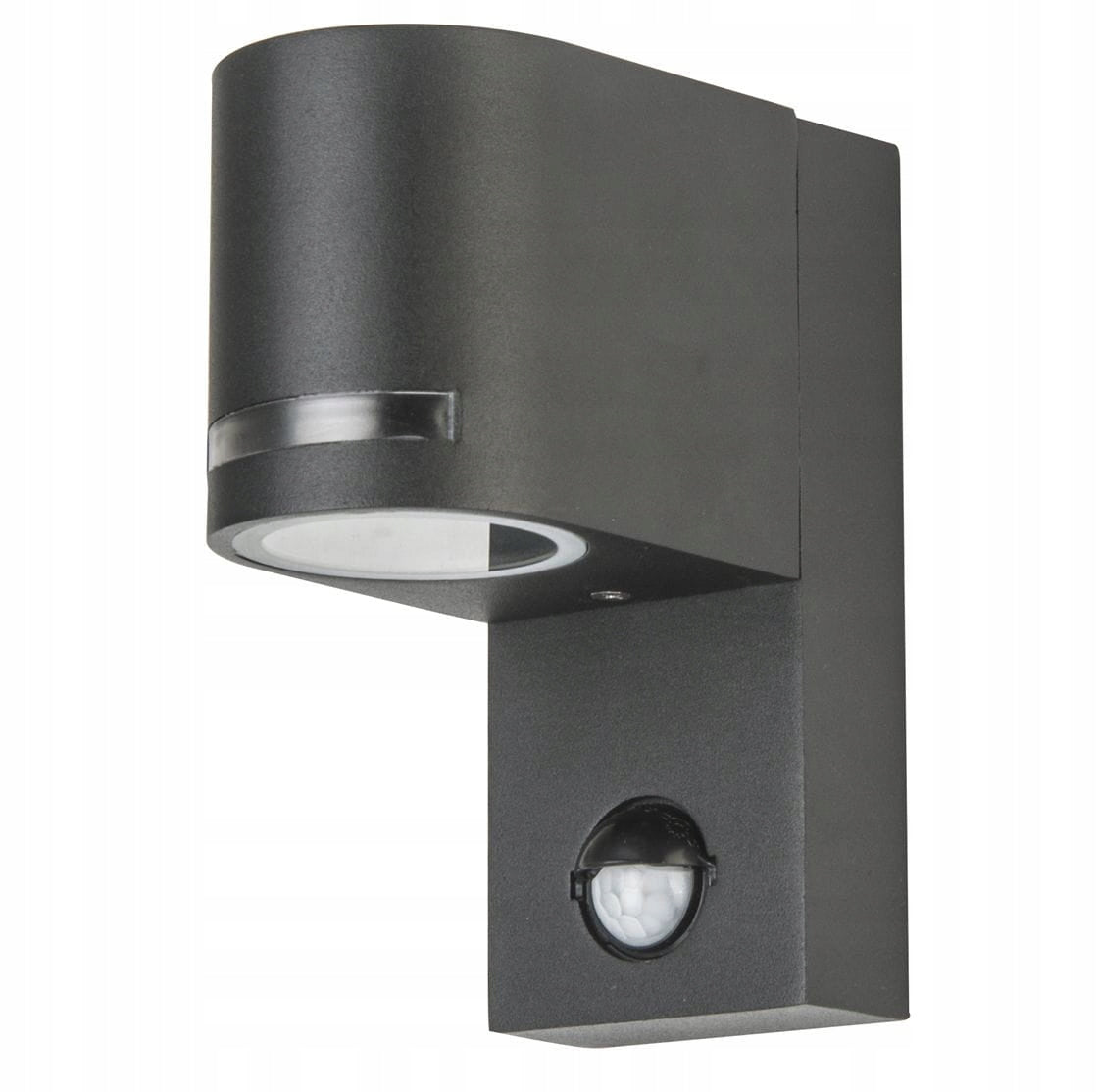 FIXTURE GARDEN WALL LAMP GU-10 1x11W IP44 GREY FEEL.MOVEMENT QUAZAR 13 KOBI