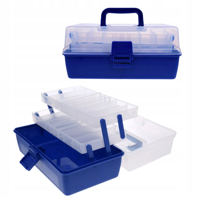 FL LARGE ROOMY FISHING BOX FOR FISHING ACCESSORIES BOX