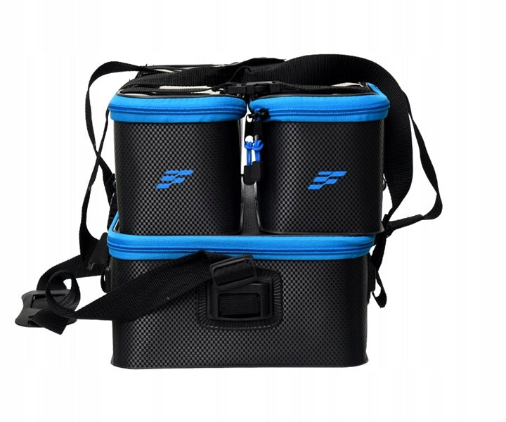 FLAGMAN ARMADALE GRAND EVA Waterproof 3-in-1 Fishing Bag Set Color black