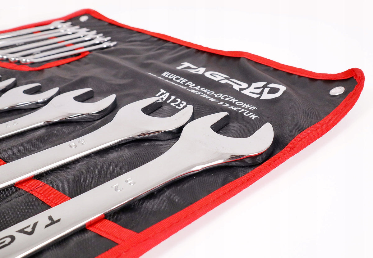 FLAT-EYE WRENCHES 8-32 ON SHEET SET OF 17 PIECES Manufacturer code TA1231