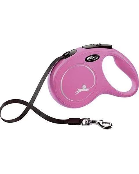 FLEXI Automatic leash NEW CLASSIC tape XS 3m pink for dogs up to 12kg Manufacturer code 4000498022412