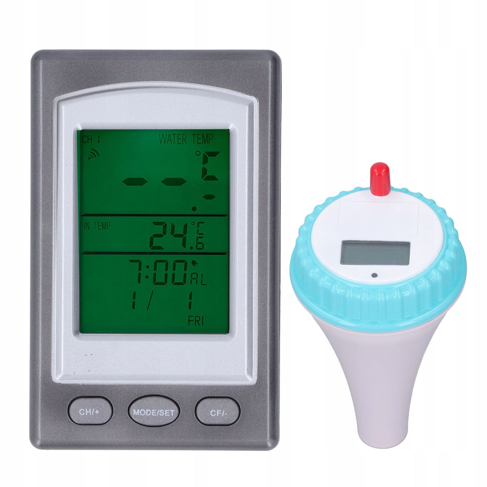 FLOATING POOL THERMOMETER FOR POOL WATER BATHTUB DIGITAL POOL