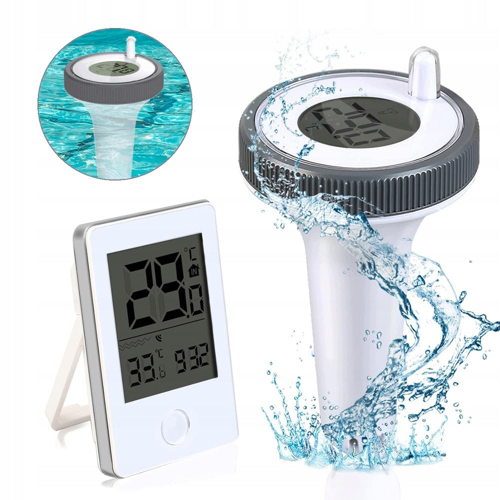 FLOATING POOL THERMOMETER FOR WATER JACUZZI TEMPERATURE