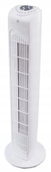FLOOR COLUMN FAN + REMOTE CONTROL 45W SUPPLY OSCILLATION WHITE Manufacturer code MD10319