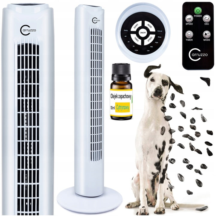FLOOR COLUMN FAN STANDING FAN OSCILLATION TIMER OIL PILOT Functions oscillation automatic oscillation timer