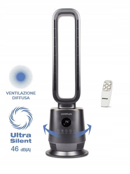 FLOOR FAN BLADELESS COLUMN FAN OSCILLATION