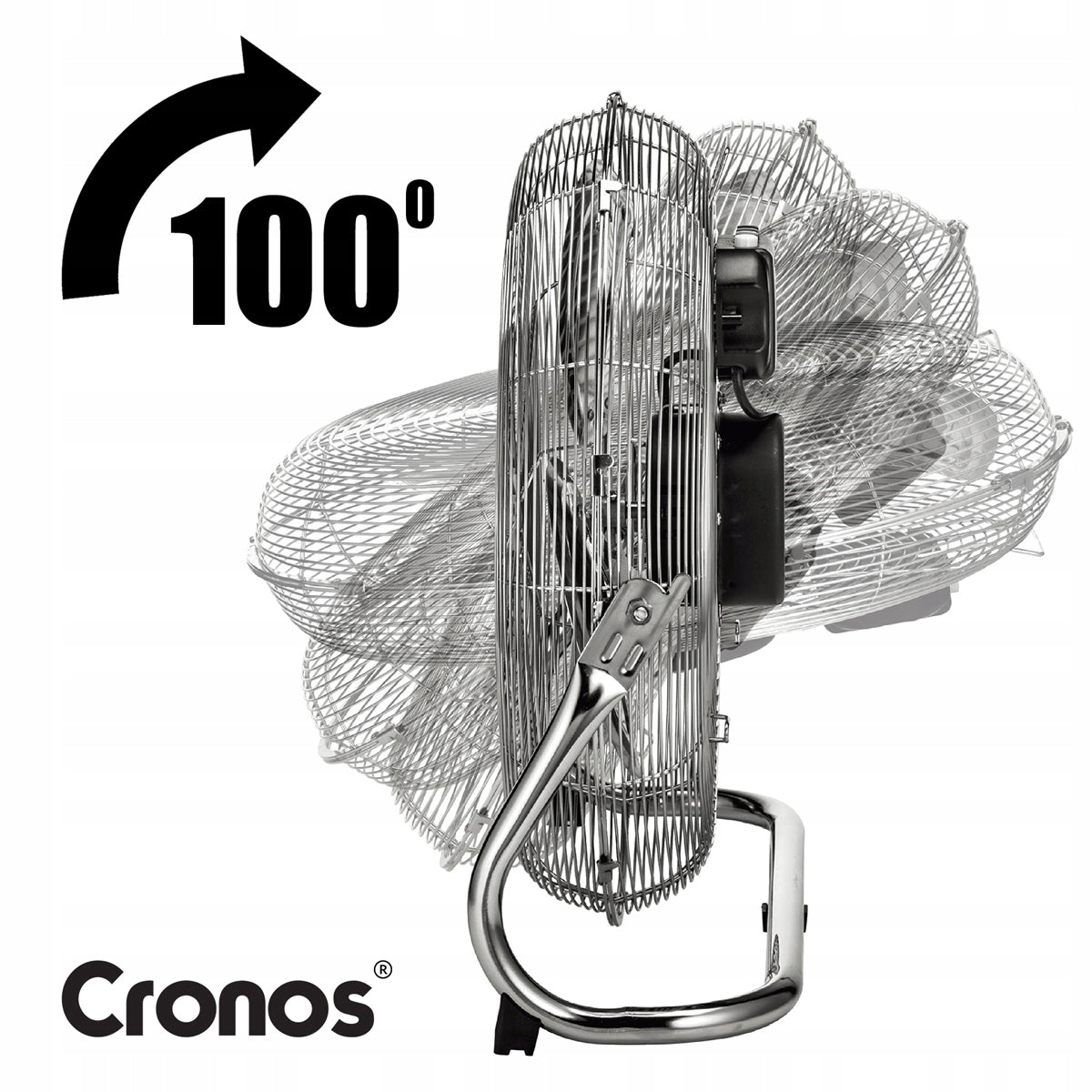 FLOOR FAN POWERFUL 120W LARGE FAN 45CM AIR CIRCULATOR Included equipment none